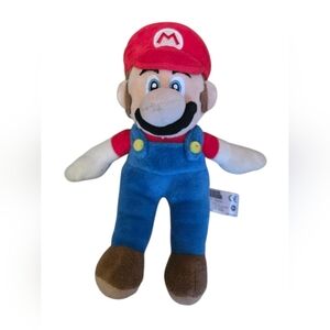 🧢 Super Mario Plush Toy - Red, Blue, Brown